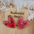 Boucles d'Oreille Love Pastèque